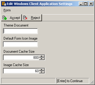Editing Dataphor Explorer Windows Client Settings