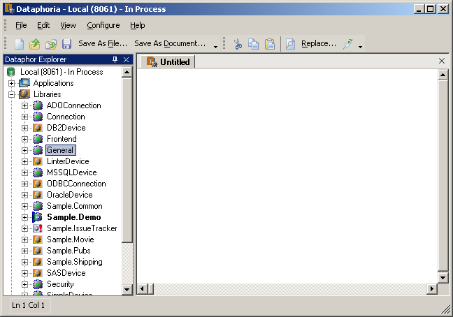 Dataphoria - New Tab - New Text Designer